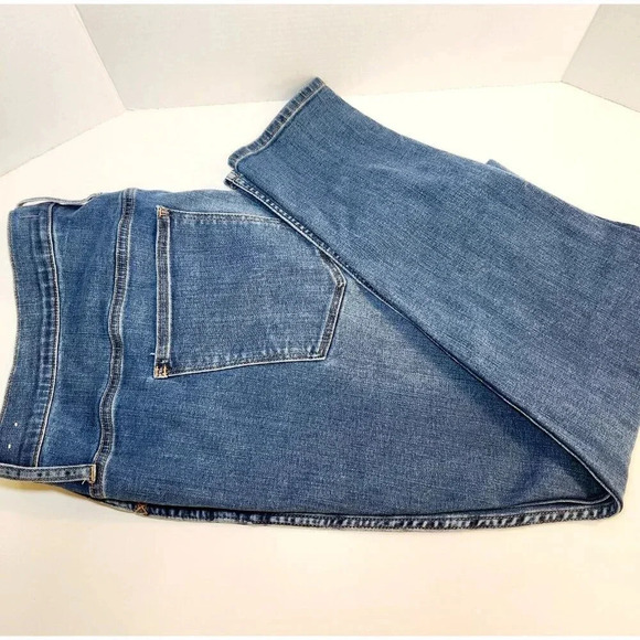 Madewell Medium Wash Road Tripper Skinny Jeans Size 37P Blue - Picture 3 of 9